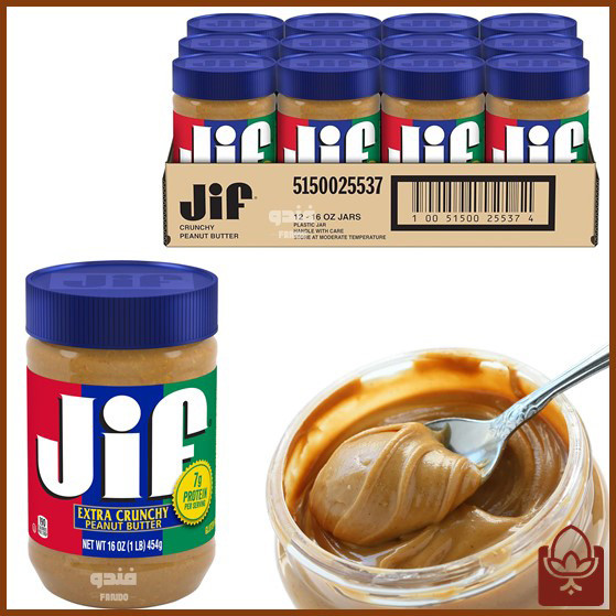 کره بادام زمینی ترد (Jif)